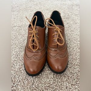 Women’s Oxford Heeled Shoes